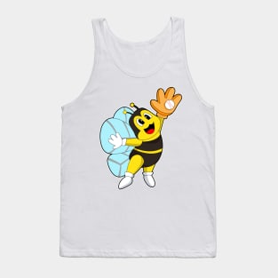 Bee Baseball Baseball glove Tank Top